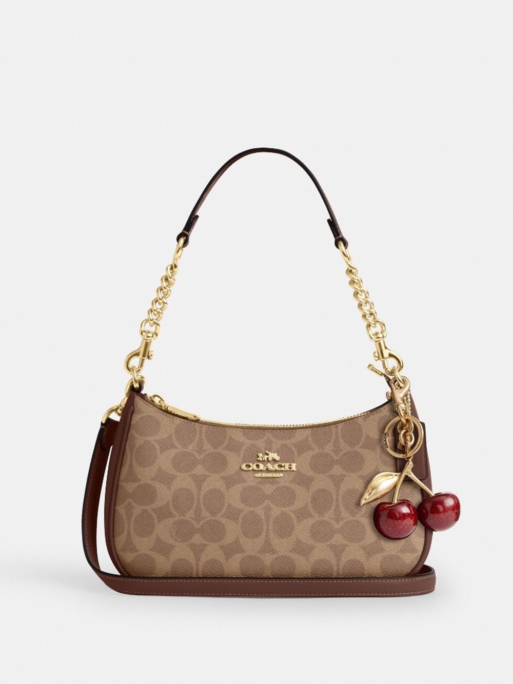 Coach Outlet Teri Shoulder Bag In Signature Canvas - Picture 3 of 6